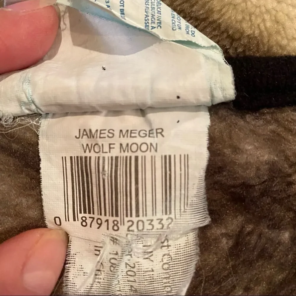 The Northwest Company James Meger Wolf Moon Spirit Animal Blanket